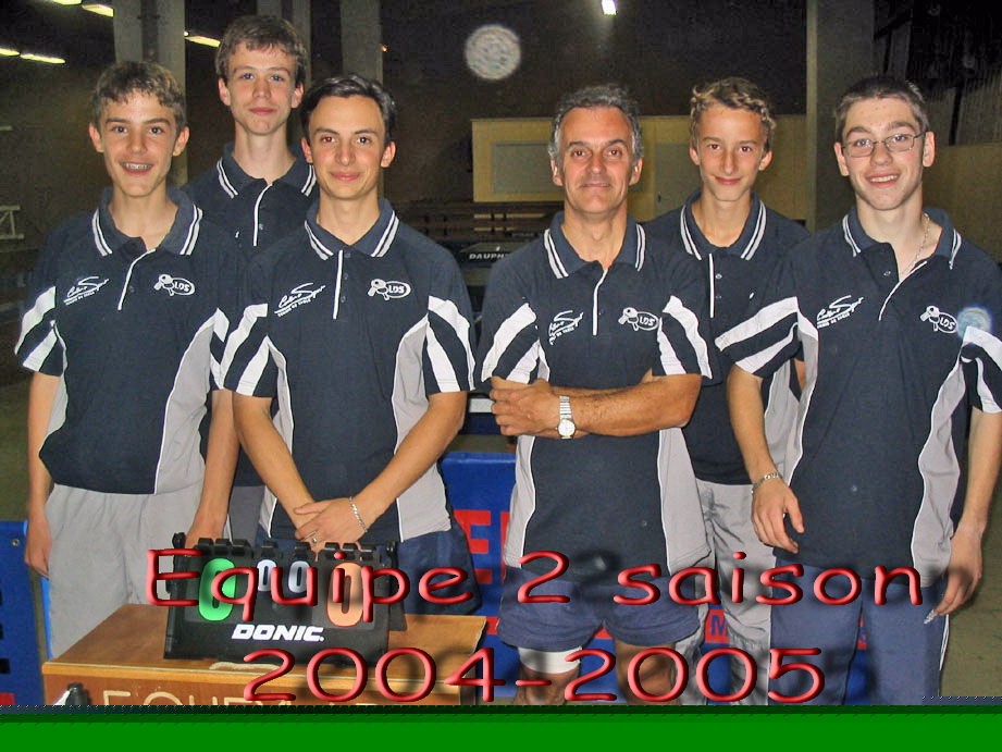 equipe 2 saison 2004-2005